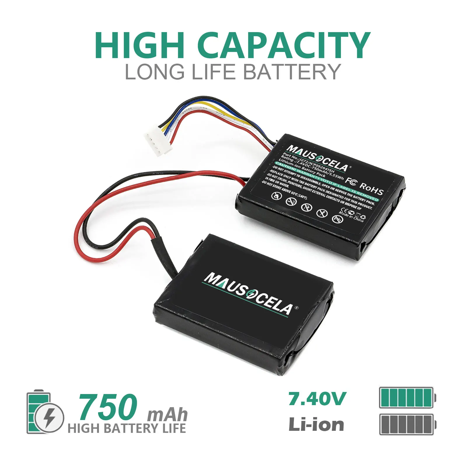 Speaker Battery For Beats:J272/ICP092941SH,Pill 2.0,MH812AMA-UG,B0513,--750mAh / 5.55Wh--Li-ion--7.40V
Speaker Battery For Beats:J272/ICP092941SH,Pill 2.0,MH812AMA-UG,B0513,--750mAh / 5.55Wh--Li-ion--7.40V