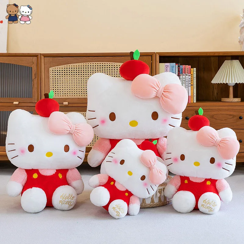 Плюшевая игрушка Apple Hello Kitty 40/45/55 см, подушка Hello Kitty, подарок на день рождения для девочки, милая плюшевая кукла Apple Hello Kitty, украшение, подарок
Плюшевая игрушка Apple Hello Kitty 40/45/55 см, подушка Hello Kitty, подарок на день рождения для девочки, милая плюшевая кукла Apple Hello Kitty, украшение, подарок