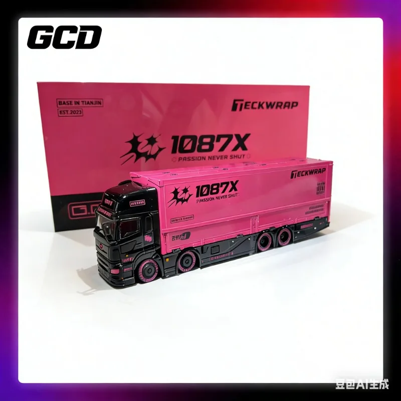 GCD Suzhou Exhibition Limited Edition gtshow Shipping Container 1087x 1:64 Модель автомобиля из литого сплава, персонализированная статическая модель
GCD Suzhou Exhibition Limited Edition gtshow Shipping Container 1087x 1:64 Модель автомобиля из литого сплава, персонализированная статическая модель