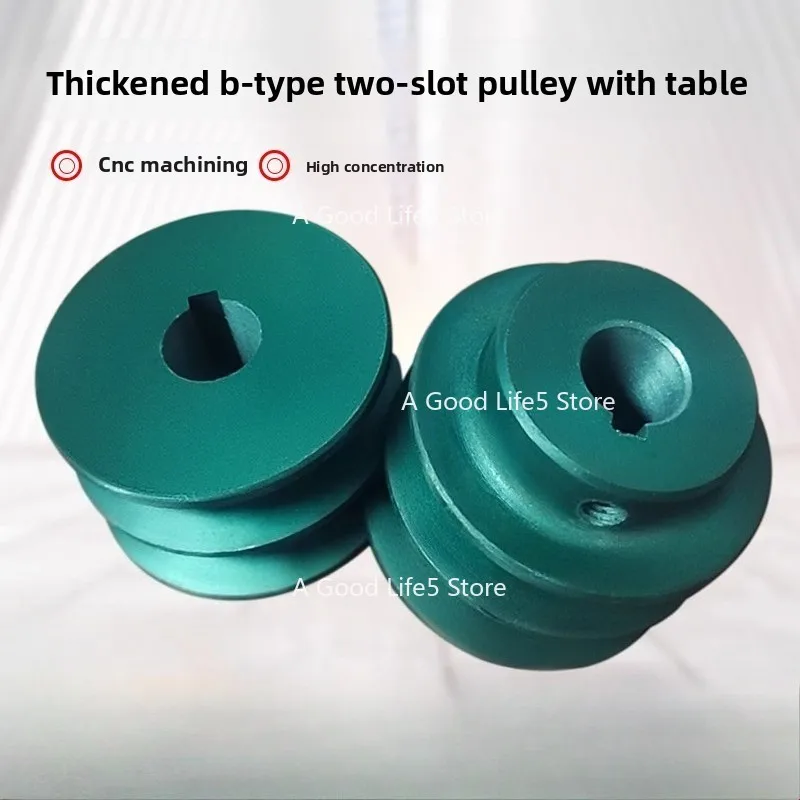 Apply To Pulley Thickened 2 Slots B Type Belt Table Motor Gear Reducer Motor Drive Wheel Triangle Pulley Daquan
Apply To Pulley Thickened 2 Slots B Type Belt Table Motor Gear Reducer Motor Drive Wheel Triangle Pulley Daquan