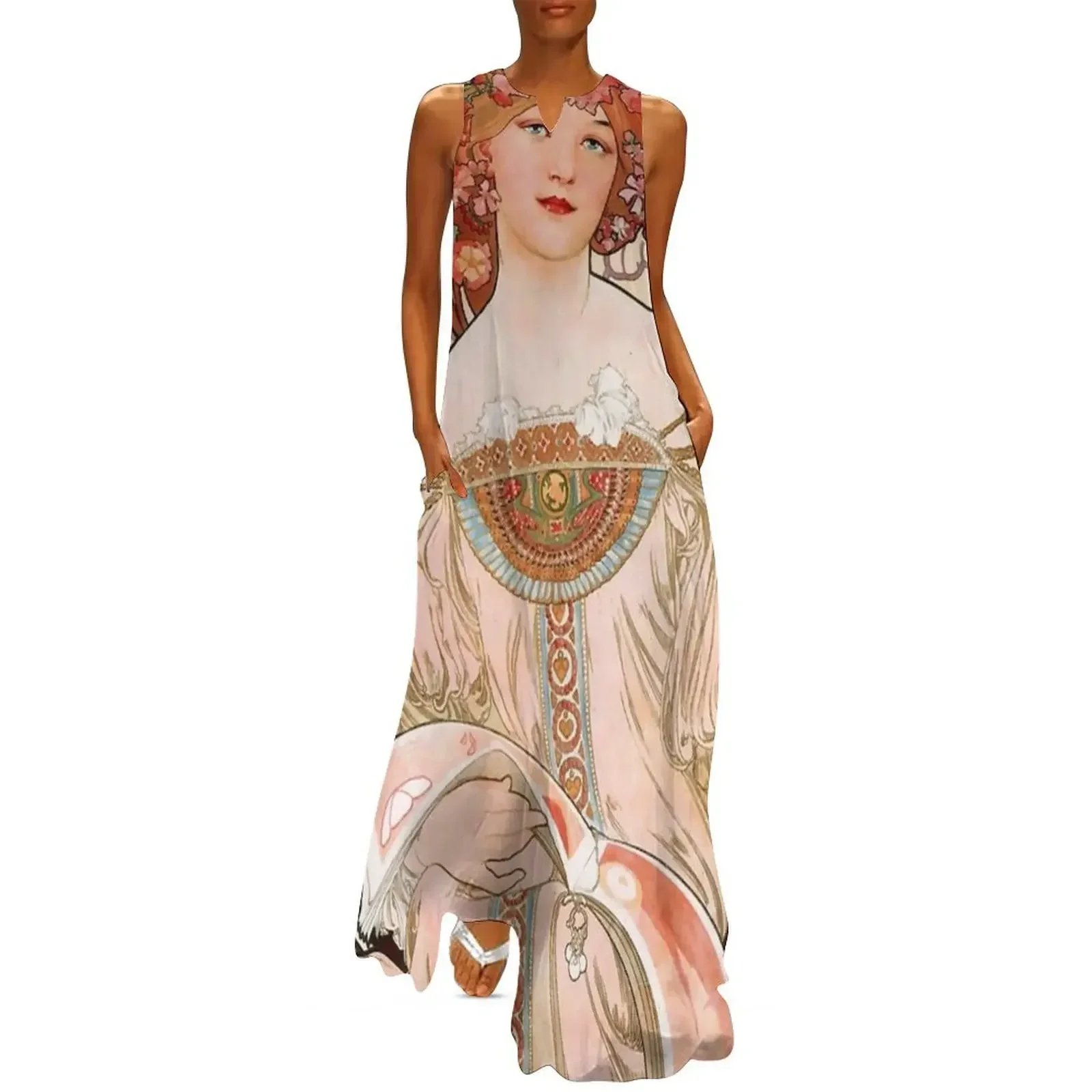 Alphonse Mucha F. Champenois Imprimeur-éditeur Long Dress Evening dresses dress women elegant luxury women dress
Alphonse Mucha F. Champenois Imprimeur-éditeur Long Dress Evening dresses dress women elegant luxury women dress