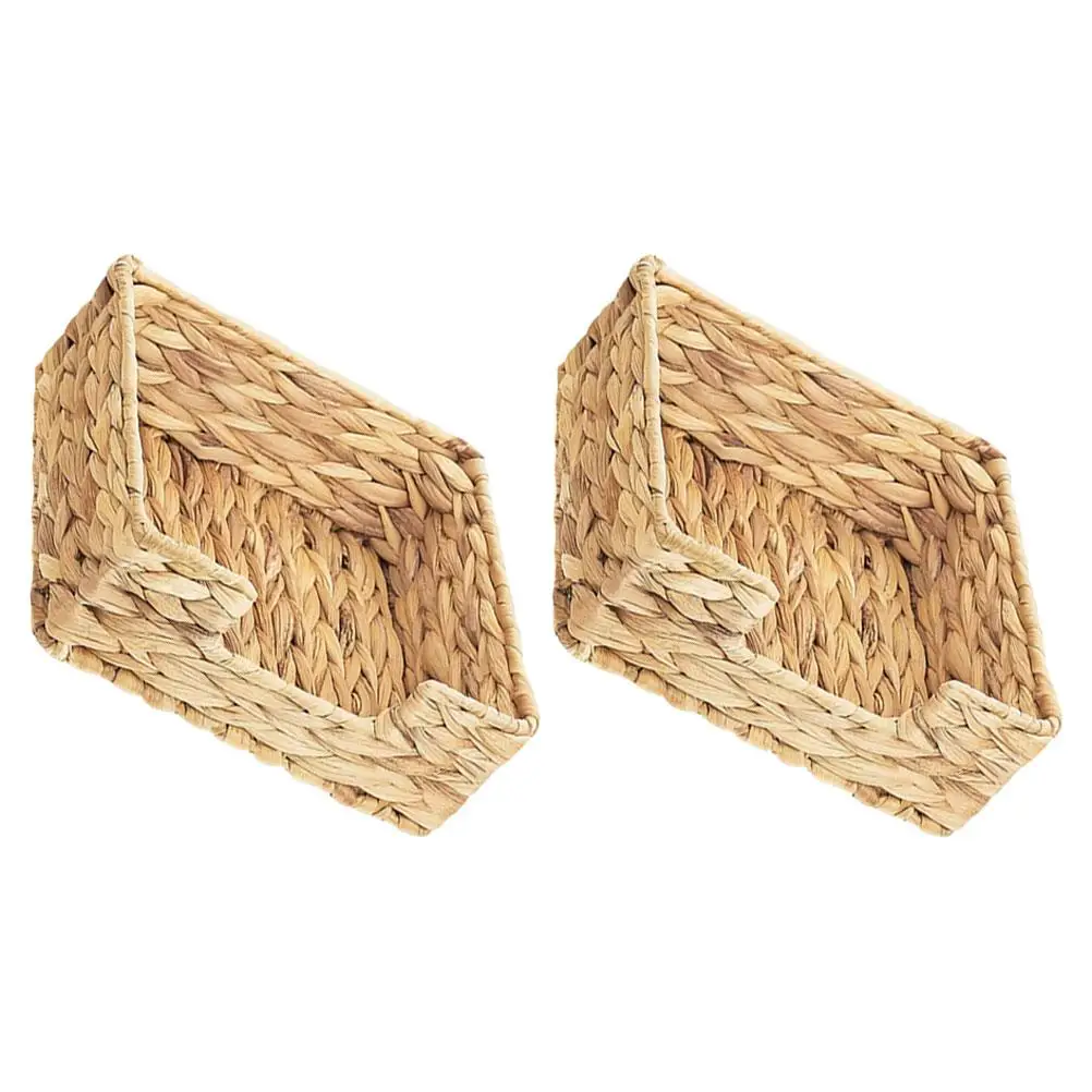 2 Pcs Square Woven Napkin Holder Tissue Box Storage Tray 18x18x7cm Light Brown Material For Kitchen Bathroom Hotel
2 Pcs Square Woven Napkin Holder Tissue Box Storage Tray 18x18x7cm Light Brown Material For Kitchen Bathroom Hotel