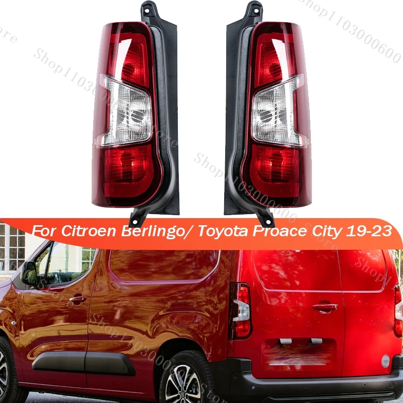 Tail Light without Bulb Tail Lamp For Peugeot Partner For Citroen Berlingo For Vauxhall Combo For Toyota Proace City 2019-2023
Tail Light without Bulb Tail Lamp For Peugeot Partner For Citroen Berlingo For Vauxhall Combo For Toyota Proace City 2019-2023