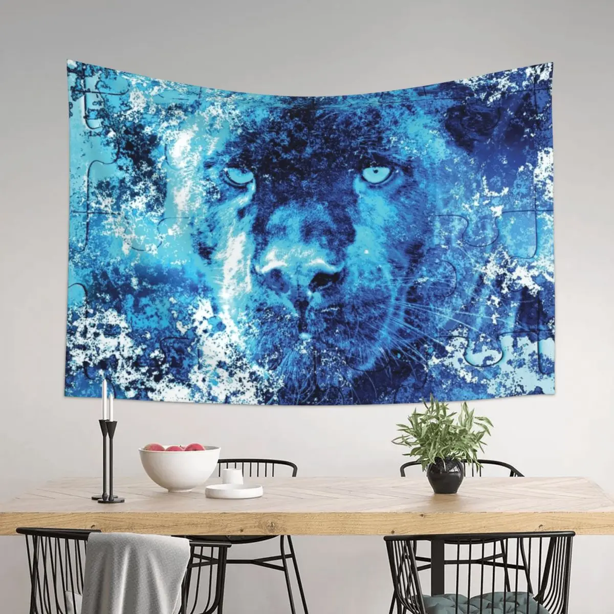 Puzzled Panther Feeling Blue Tapestry Decoration For Home Wallpapers Home Decor Tapestry
Puzzled Panther Feeling Blue Tapestry Decoration For Home Wallpapers Home Decor Tapestry
