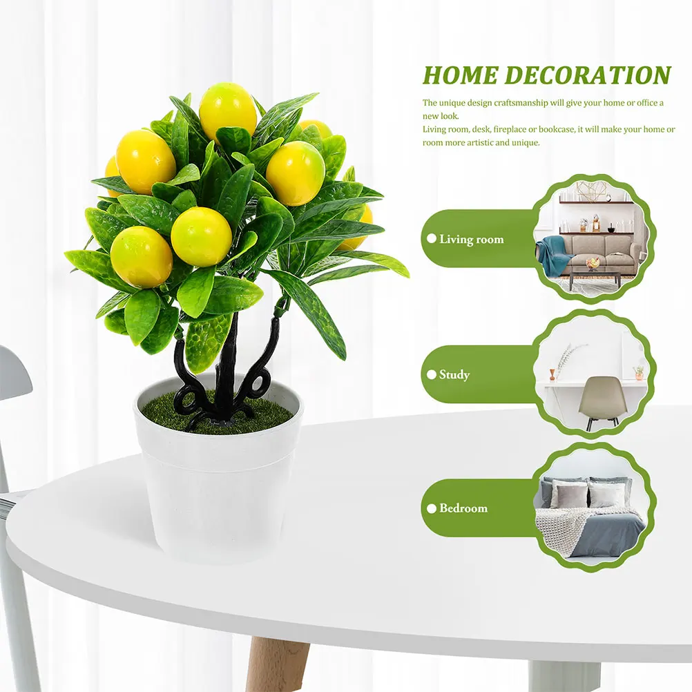 Simulated Lemon Green Plant Decoration Bonsai Simulation Potted Plants Tree Indoor Desktop Artificial Plastic Faux Props 
Simulated Lemon Green Plant Decoration Bonsai Simulation Potted Plants Tree Indoor Desktop Artificial Plastic Faux Props