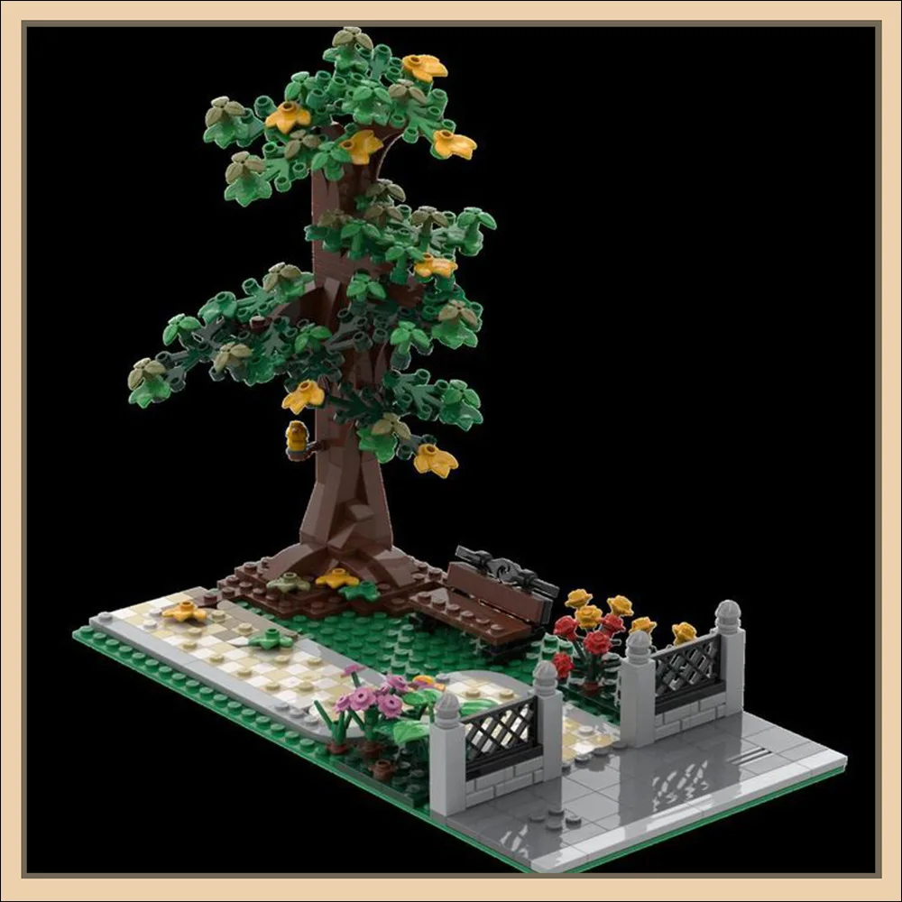 MOC-135174 Building Blocks Small park building model Small particle building blocks set Creative gift
MOC-135174 Building Blocks Small park building model Small particle building blocks set Creative gift