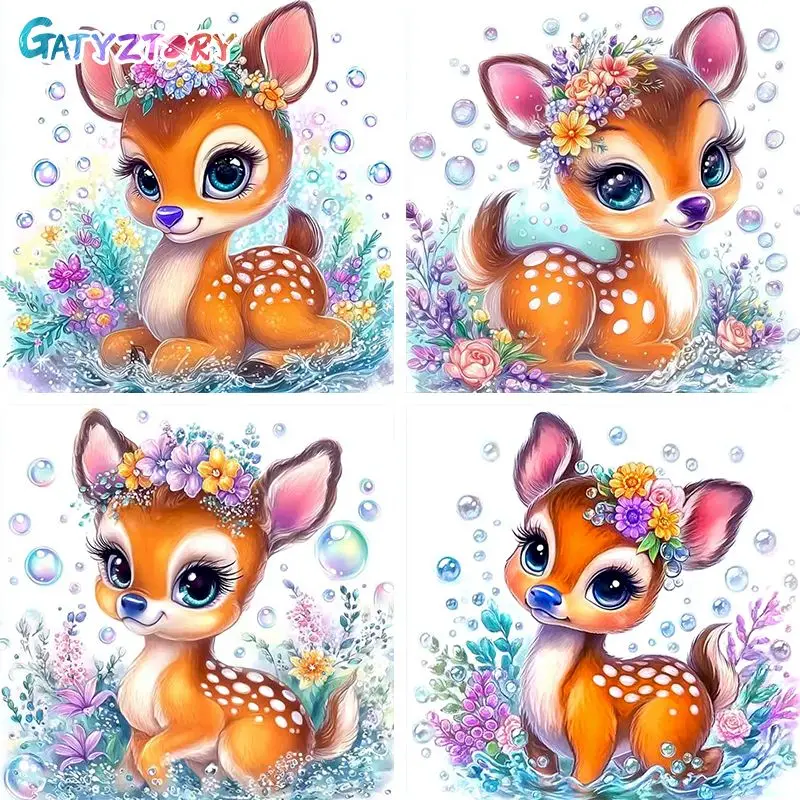 GATYZTORY Diamond Painting Kit Home Decor Gift Rhinestone Art Crafts Sika Deer Full Round Crafts Gift Home Decoration Diamond
GATYZTORY Diamond Painting Kit Home Decor Gift Rhinestone Art Crafts Sika Deer Full Round Crafts Gift Home Decoration Diamond