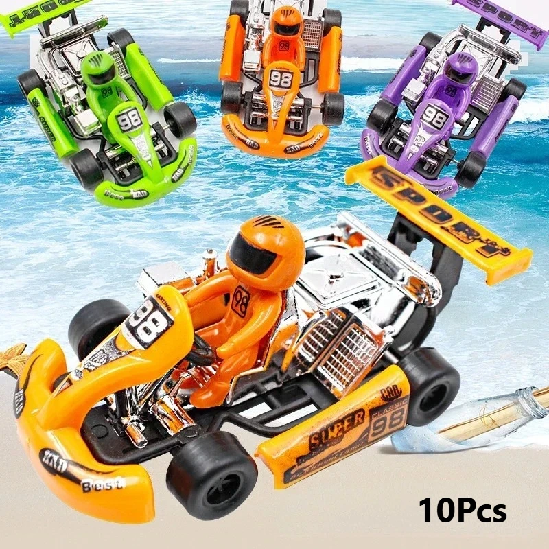 Набор из 10 машинок-каталок, инерционные игрушечные транспортные средства с моделями Формулы-1 и картингов, пластиковые мини-машинки для детей
Набор из 10 машинок-каталок, инерционные игрушечные транспортные средства с моделями Формулы-1 и картингов, пластиковые мини-машинки для детей