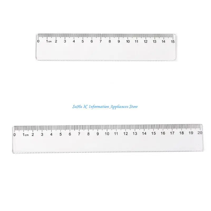 5 Pcs 15cm 20cm Plastic Ruler Straight Ruler Primary School Ruler Set Clear Ruler School Office Supplies for Students
5 Pcs 15cm 20cm Plastic Ruler Straight Ruler Primary School Ruler Set Clear Ruler School Office Supplies for Students