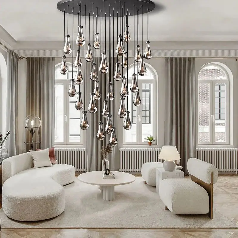 Post-Modern Bedroom Living Room Chandelier Light Luxury Simple High-grade Sense Restaurant Bar TV Background Wall Hanging Line
Post-Modern Bedroom Living Room Chandelier Light Luxury Simple High-grade Sense Restaurant Bar TV Background Wall Hanging Line