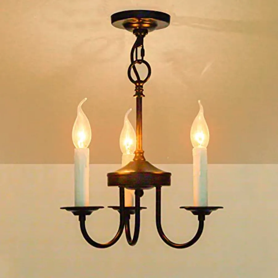 3 Lights Farmhouse Candle Style Chandelier, Rustic Ceiling Pendant Light Fixture for Entryway and Dining Room Kitchen Island
3 Lights Farmhouse Candle Style Chandelier, Rustic Ceiling Pendant Light Fixture for Entryway and Dining Room Kitchen Island
