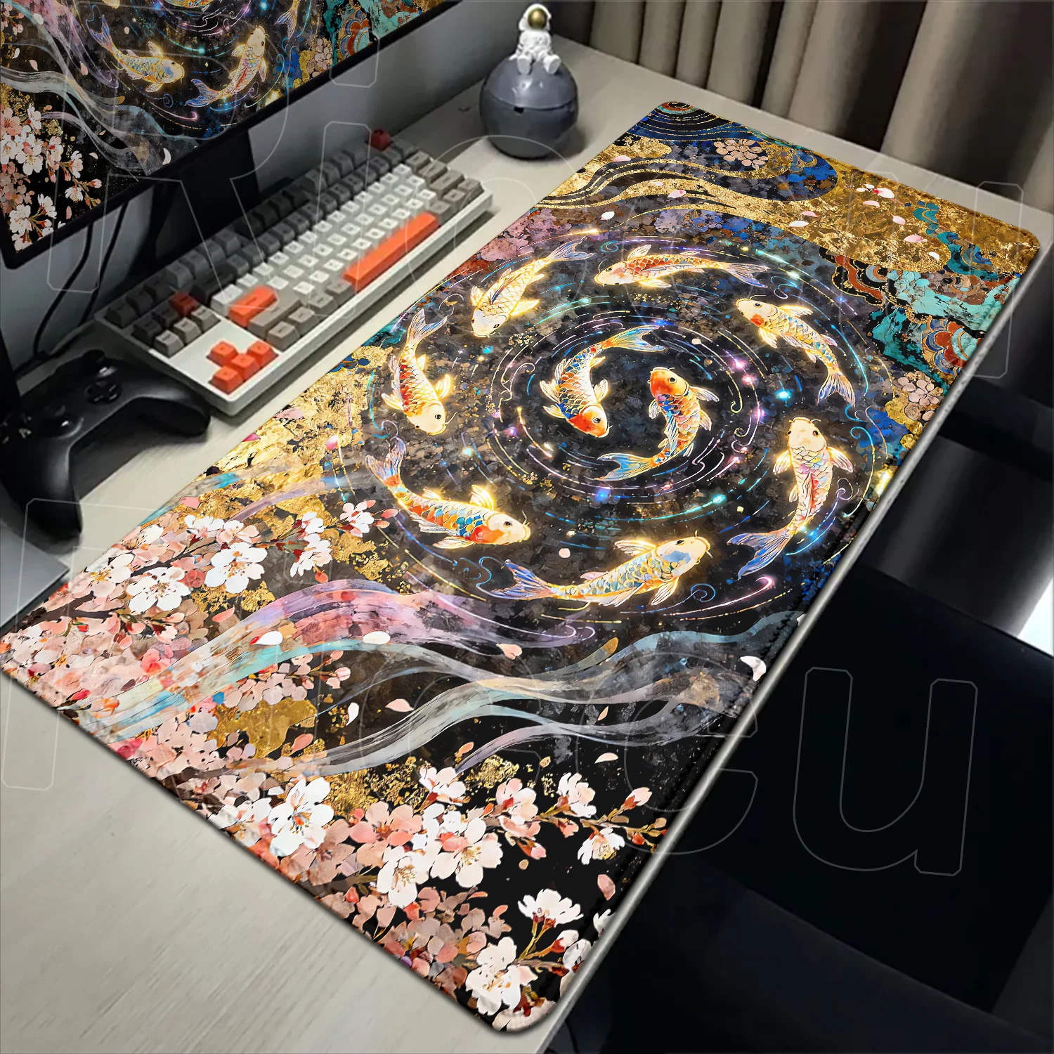 Large Koi Fish Gaming Mouse Pad Non-Slip Rubber Desk Mat Stitched Edge Office Work Esports Gift for Gamers Desk Accessories
Large Koi Fish Gaming Mouse Pad Non-Slip Rubber Desk Mat Stitched Edge Office Work Esports Gift for Gamers Desk Accessories