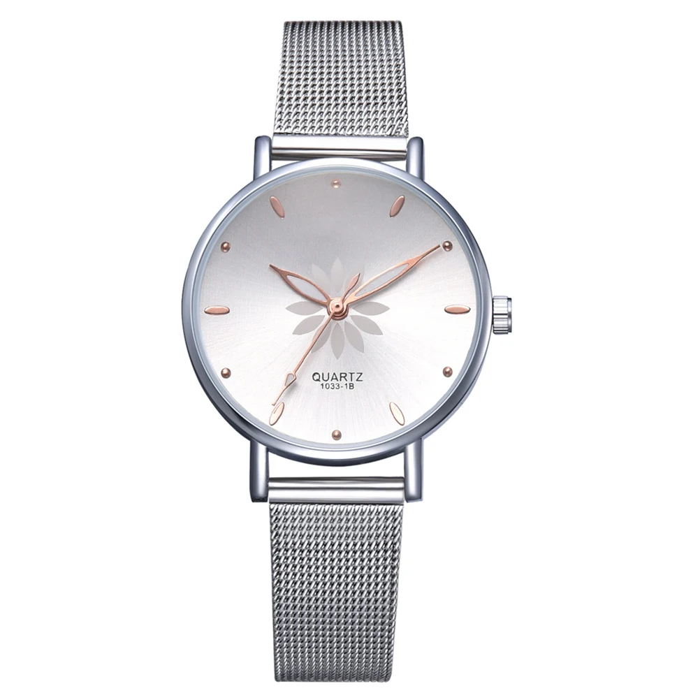 Quartz Women Wristwatches Silver Alloy Mesh Bangle Watches for Female Precise Movement Long Scratch Resistant Glass
Quartz Women Wristwatches Silver Alloy Mesh Bangle Watches for Female Precise Movement Long Scratch Resistant Glass