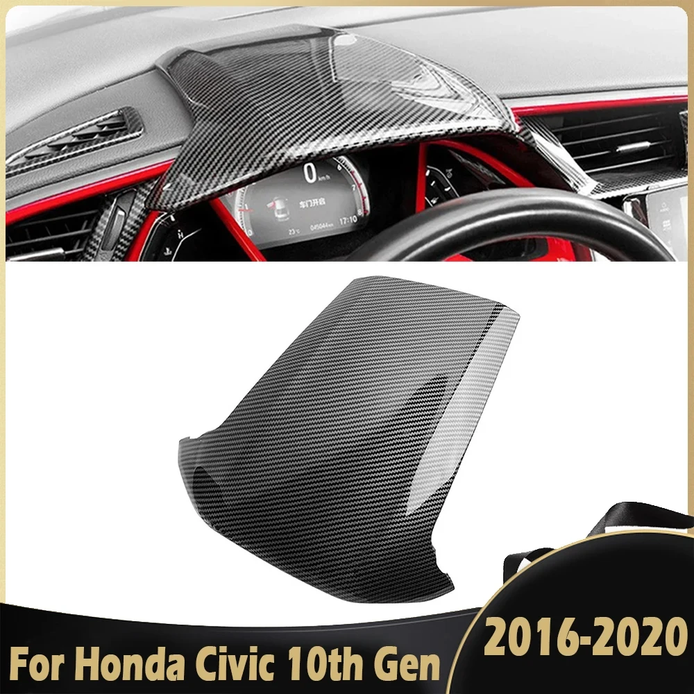Car Dashboard Trim Cover Frame Steering Wheel Center Console Instrument Panel Case Sticker for Honda Civic 10th 2016-2021
Car Dashboard Trim Cover Frame Steering Wheel Center Console Instrument Panel Case Sticker for Honda Civic 10th 2016-2021
