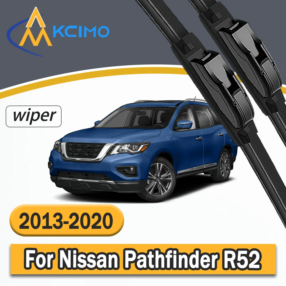 High Clear View Premium Auto Front Windshield Wiper Blades No Noise Wiper Replacement Parts for Nissan Pathfinder R52 2013-2020
High Clear View Premium Auto Front Windshield Wiper Blades No Noise Wiper Replacement Parts for Nissan Pathfinder R52 2013-2020