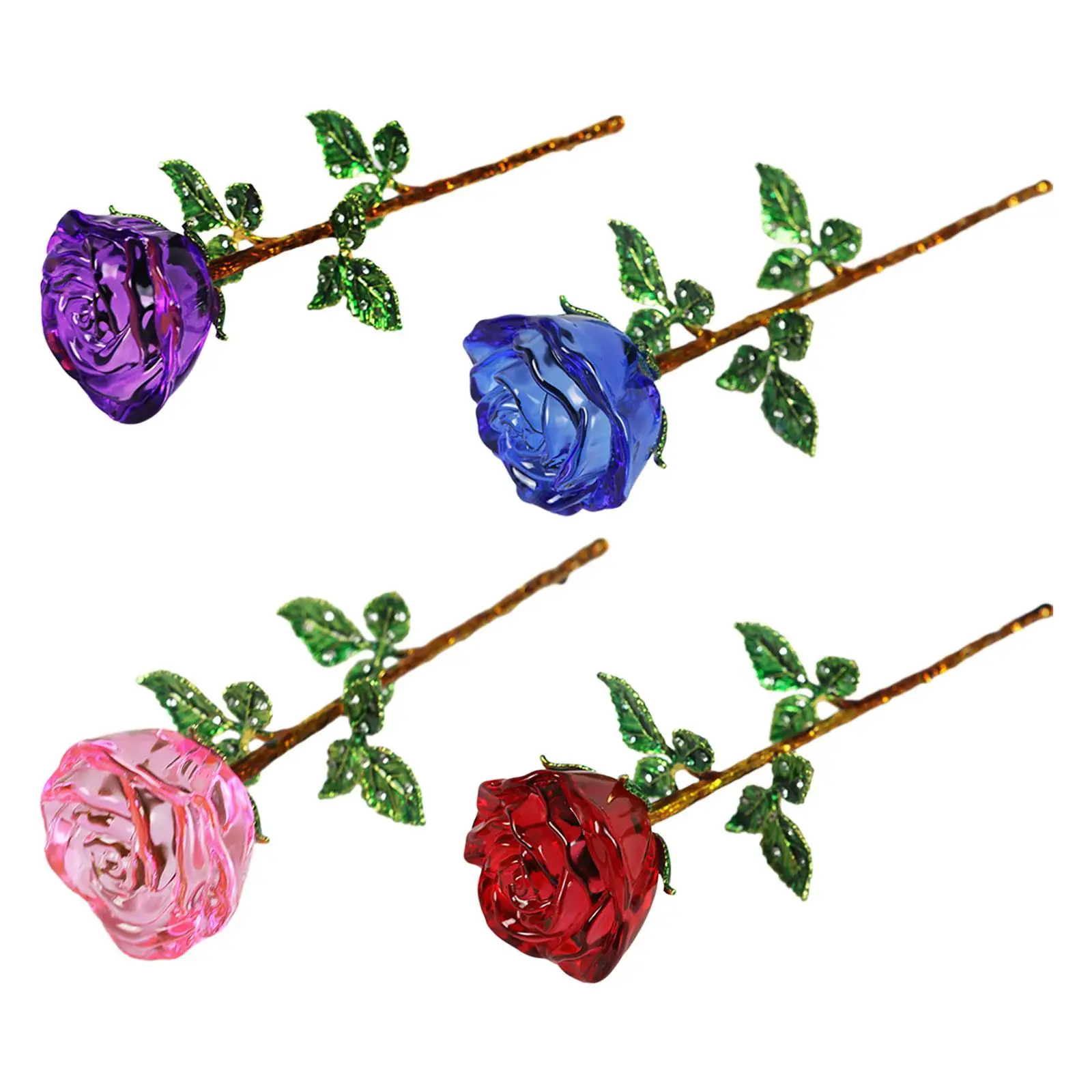 Valentine's Day Crystal Rose Flower Car Centerpiece Home Showpiece Desktop Decoration Table Decor for Him Her Mom Lovers Friends
Valentine's Day Crystal Rose Flower Car Centerpiece Home Showpiece Desktop Decoration Table Decor for Him Her Mom Lovers Friends