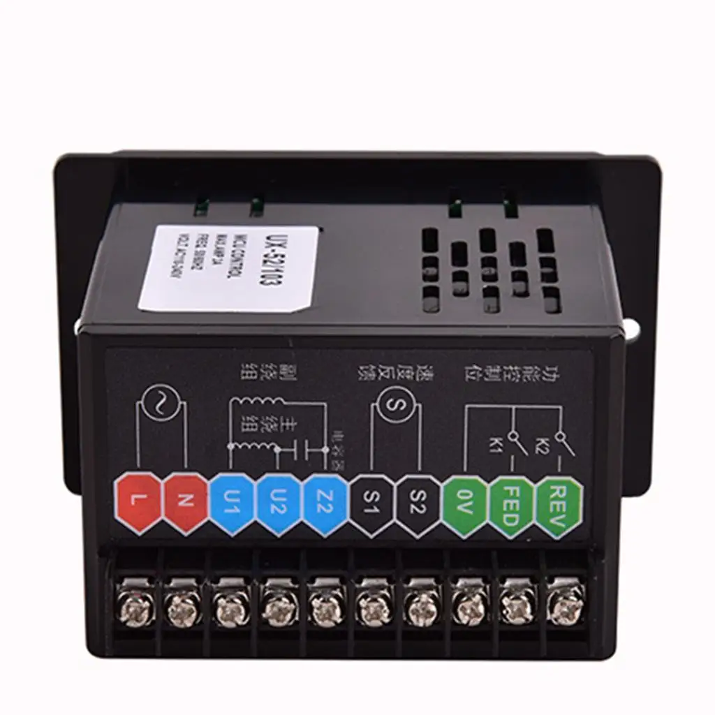 Motor Speed Controller Multifunctional 90-1400R/Min High Reliability Smart Self Protective 400W and 220V Motorspeed Regulator
Motor Speed Controller Multifunctional 90-1400R/Min High Reliability Smart Self Protective 400W and 220V Motorspeed Regulator