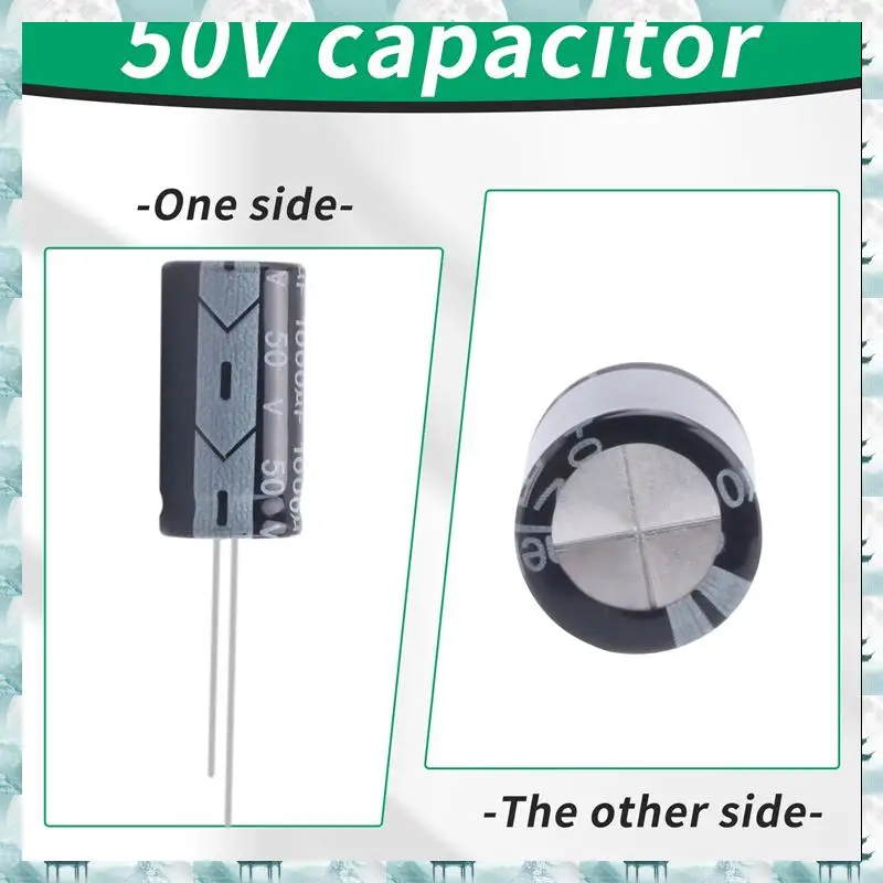 Caci Radial Electrolytic Capacitor 50 V 1000 U F 105 C 25 X 13 Mm - Black (2 Packs)
Caci Radial Electrolytic Capacitor 50 V 1000 U F 105 C 25 X 13 Mm - Black (2 Packs)