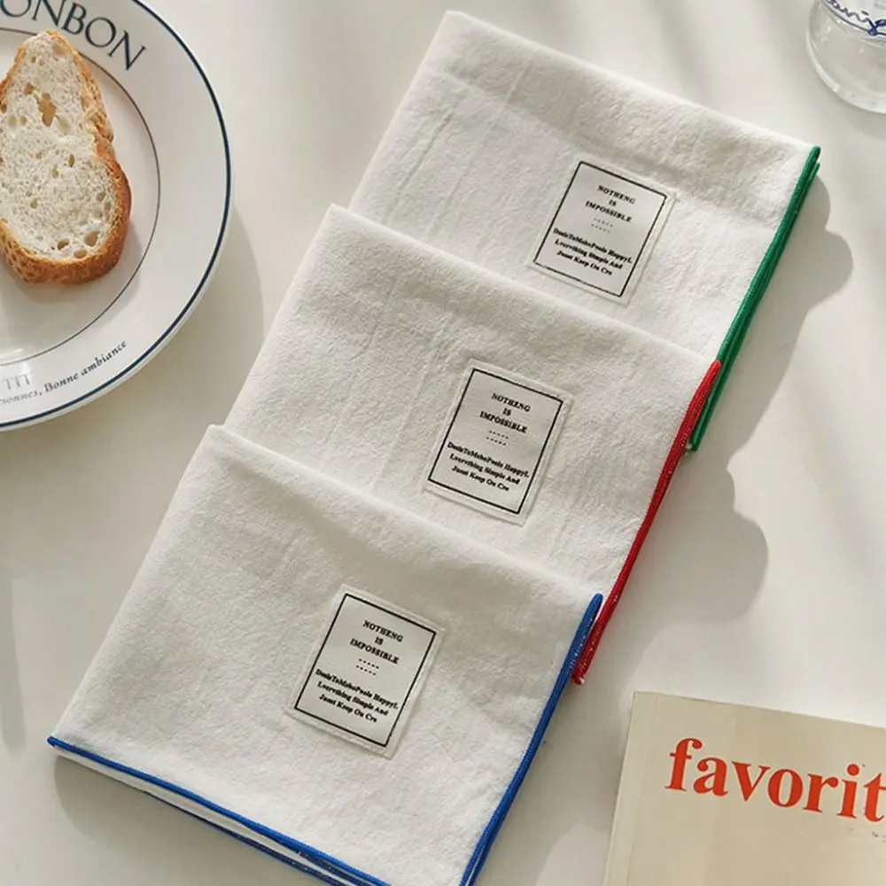 Kitchen Accessories 30x50cm Solid Color Placemat Cotton Thickened Cloth Napkin Retro Elegant Kitchen Towel Wedding
Kitchen Accessories 30x50cm Solid Color Placemat Cotton Thickened Cloth Napkin Retro Elegant Kitchen Towel Wedding