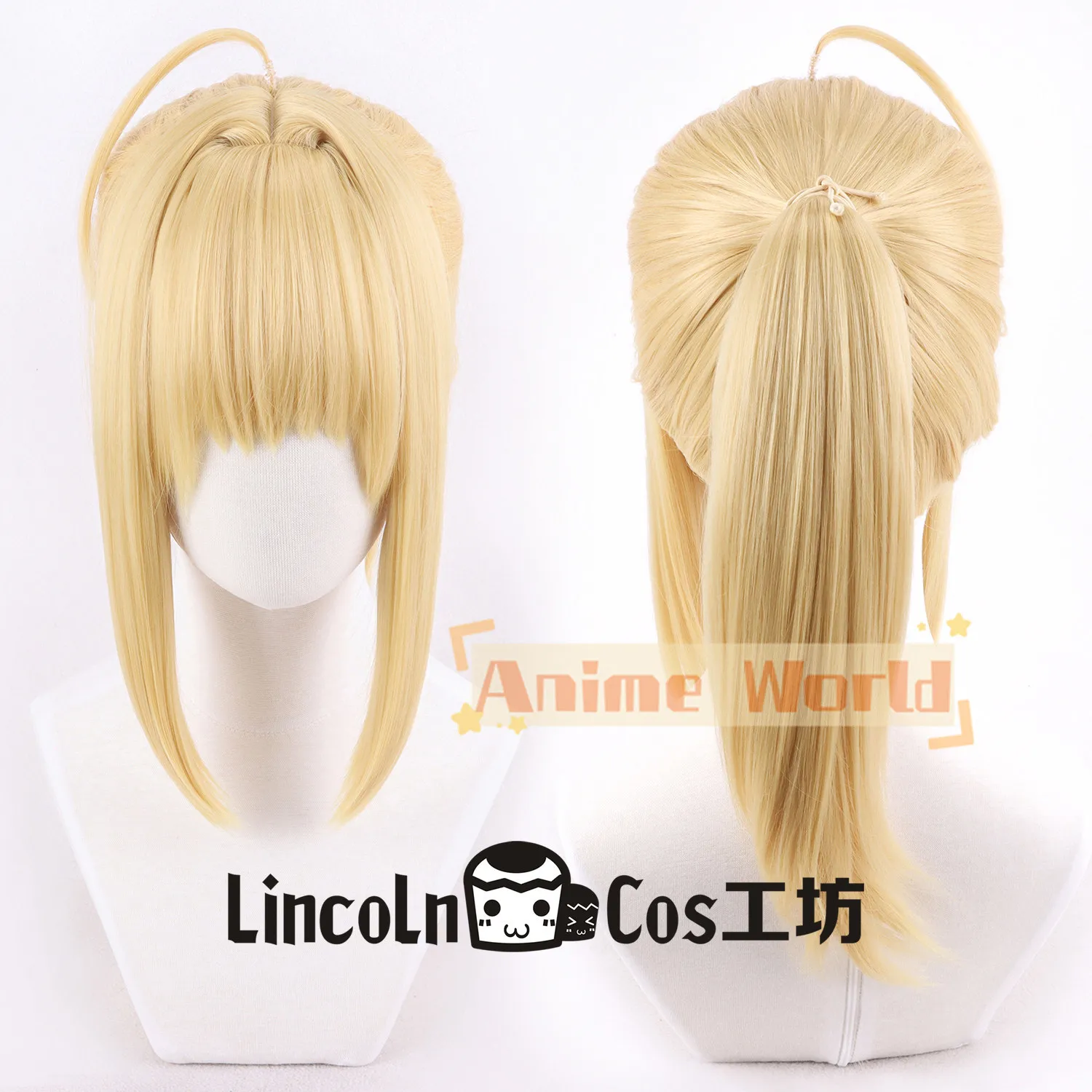 Anime Fate Nero Claudius Saber Lily Cosplay Wig Halloween Carnival Party Props Synthetic Hair Heat Resistant Fiber + Wig Cap
Anime Fate Nero Claudius Saber Lily Cosplay Wig Halloween Carnival Party Props Synthetic Hair Heat Resistant Fiber + Wig Cap