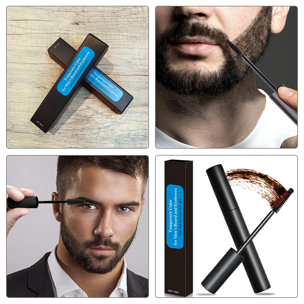 Eyebrow Cream Brush Beard Dye Black Color Temporary Coloring Kit for Men Non Fading Safe Practical Application
Eyebrow Cream Brush Beard Dye Black Color Temporary Coloring Kit for Men Non Fading Safe Practical Application
