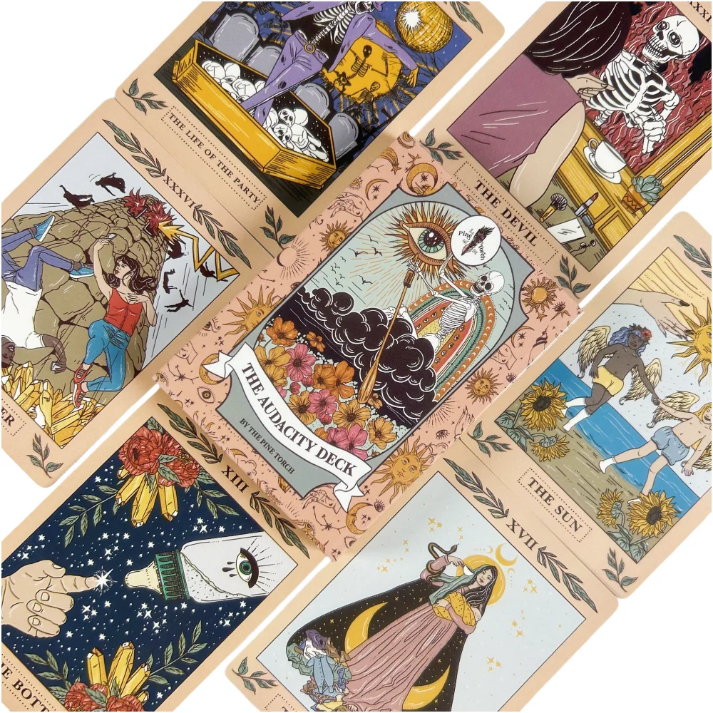 1 шт. The Audacity Deck: карты для предсказаний, карты Таро, развлекательные настольные карты
1 шт. The Audacity Deck: карты для предсказаний, карты Таро, развлекательные настольные карты