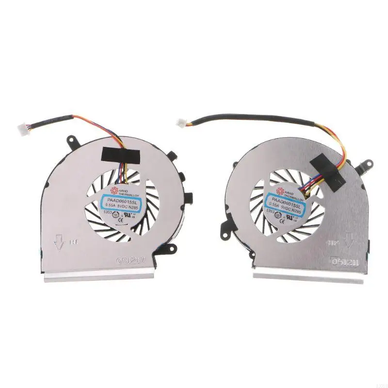 LX0B 1 Pair Cooler Radiator 4 Pin Cooling Fan for MSI GE62VR GP62MVR GL62M Laptop
LX0B 1 Pair Cooler Radiator 4 Pin Cooling Fan for MSI GE62VR GP62MVR GL62M Laptop