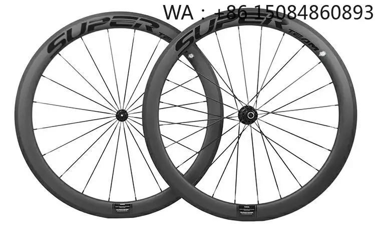 700c 50mm Carbon Road Wheels, 25mm width clincher carbon rim, stable disc brake lightweight wheel accessory for road bicycle upg
700c 50mm Carbon Road Wheels, 25mm width clincher carbon rim, stable disc brake lightweight wheel accessory for road bicycle upg
