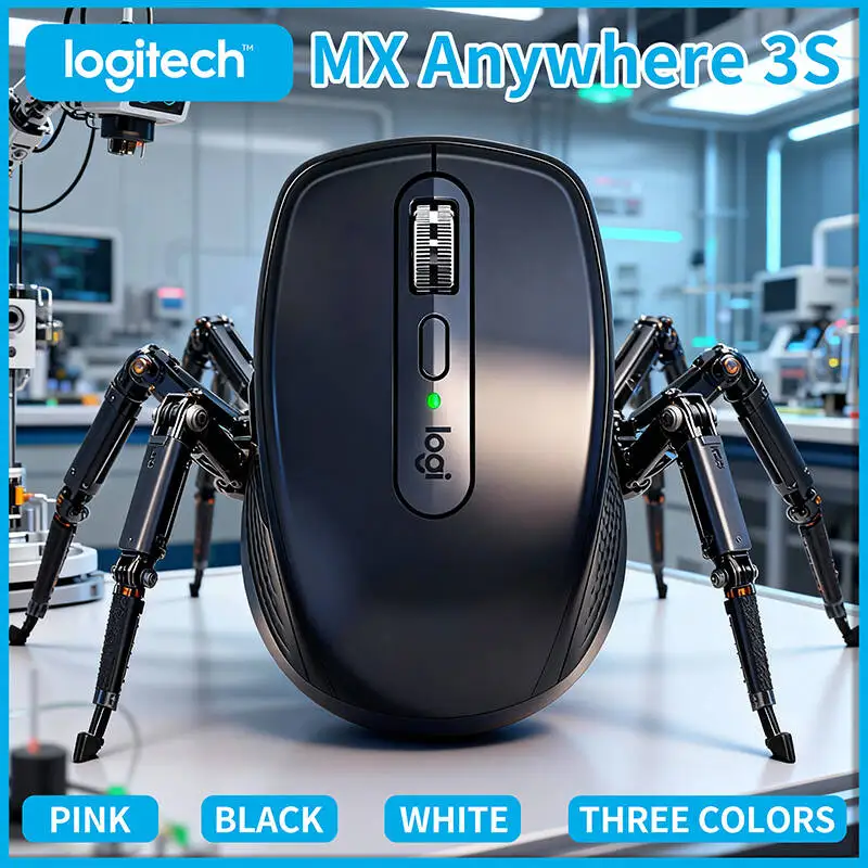 Компактная мышь Logitech MX Anywhere 3S, эргономичный дизайн, перезаряжаемая, с быстрым прокруткой для портативных ПК Mac
Компактная мышь Logitech MX Anywhere 3S, эргономичный дизайн, перезаряжаемая, с быстрым прокруткой для портативных ПК Mac