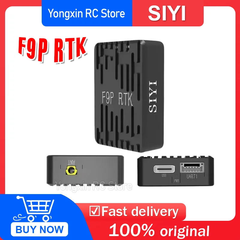 Модуль SIYI F9P RTK: Система навигации и позиционирования с точностью до сантиметра, многочастотная, на основе четырех спутников, для аксессуаров БПЛА/дронов
Модуль SIYI F9P RTK: Система навигации и позиционирования с точностью до сантиметра, многочастотная, на основе четырех спутников, для аксессуаров БПЛА/дронов