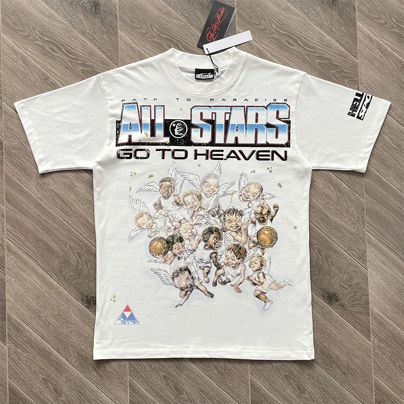 Футболка STUDIOS GO to HEAVEN с коротким рукавом, хлопковая, молодежная, модная, с принтом, повседневная, летняя, с круглым вырезом, для мужчин
Футболка STUDIOS GO to HEAVEN с коротким рукавом, хлопковая, молодежная, модная, с принтом, повседневная, летняя, с круглым вырезом, для мужчин