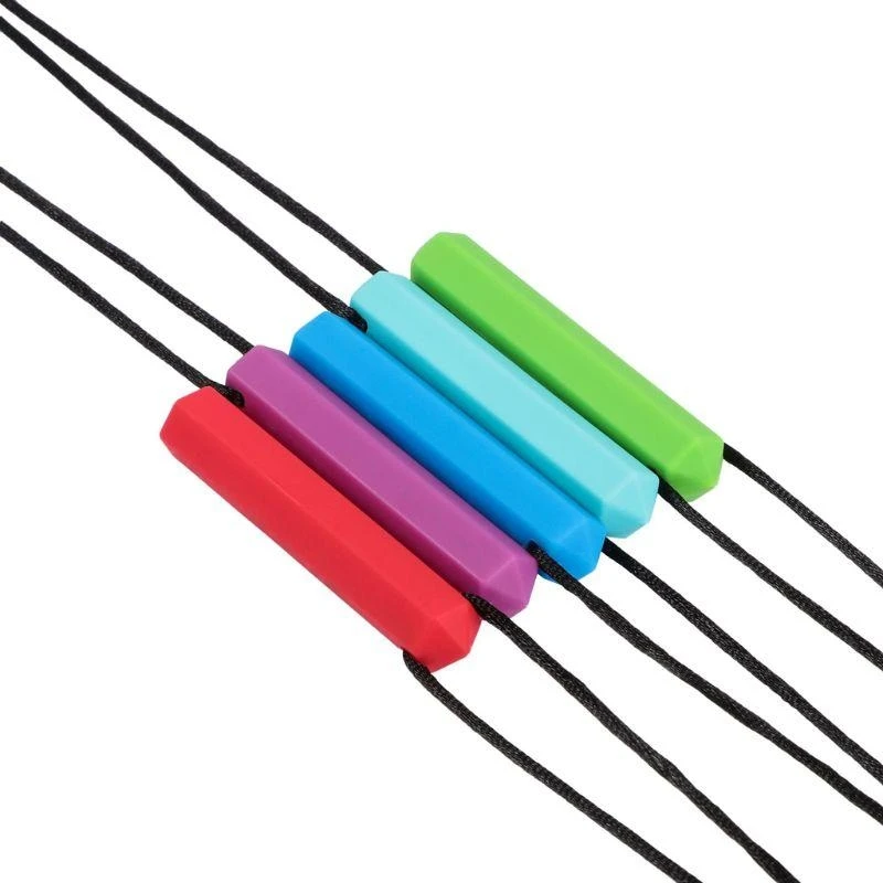 R6FD Wearable Silicone Rubber Teeth Sensory Chewing Pendant Easy to Clean
R6FD Wearable Silicone Rubber Teeth Sensory Chewing Pendant Easy to Clean