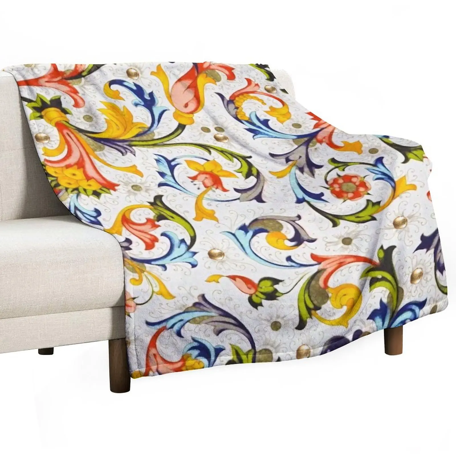 FLORENTINE RENAISSANCE FLORAL Colorful Flowers,Swirls,Fruits, Leaves Throw Blanket Extra Large Throw Stuffeds Blankets
FLORENTINE RENAISSANCE FLORAL Colorful Flowers,Swirls,Fruits, Leaves Throw Blanket Extra Large Throw Stuffeds Blankets