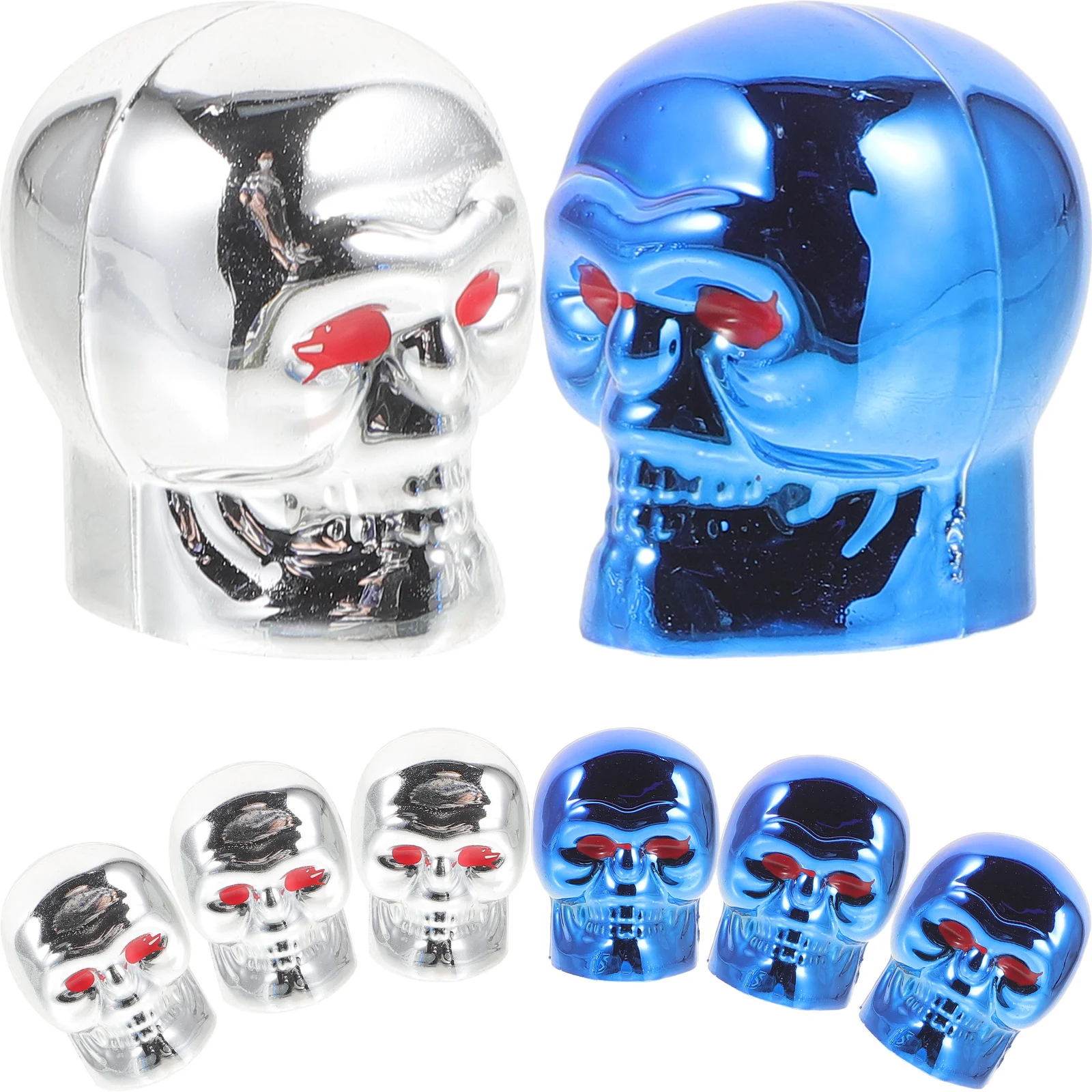 8Pcs Tire Cap ABS Skull Valve Stem Caps Universal Dirtproof Stem Covers for Car Truck Suv Motorcycle Tire Caps
8Pcs Tire Cap ABS Skull Valve Stem Caps Universal Dirtproof Stem Covers for Car Truck Suv Motorcycle Tire Caps