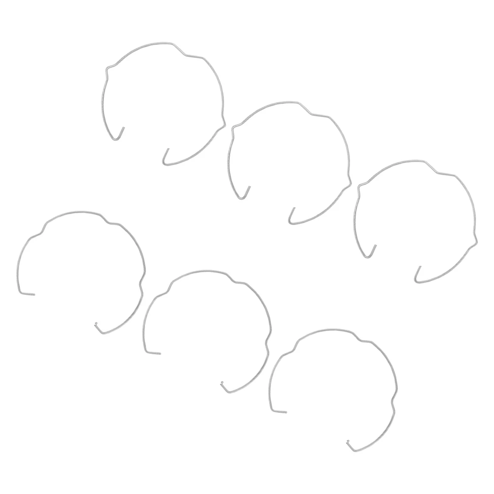 6 Pcs Downlight Spring Clamps Bulb Holder Clip Heavy Duty Spot Silver Fixing Buckles Retaining
6 Pcs Downlight Spring Clamps Bulb Holder Clip Heavy Duty Spot Silver Fixing Buckles Retaining