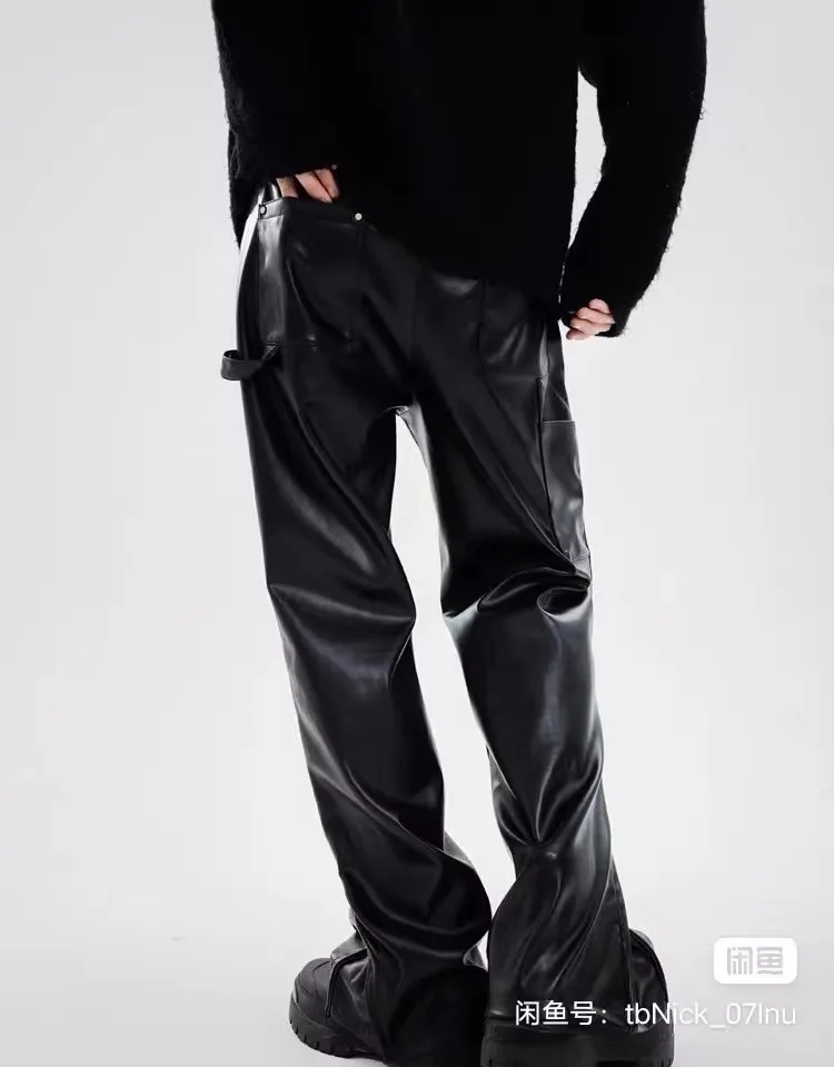 27-46 New 2025 Men Women Clothing GD PU Personalized Locomotive Trousers Leather Pants Plus Size Singer Costumes
27-46 New 2025 Men Women Clothing GD PU Personalized Locomotive Trousers Leather Pants Plus Size Singer Costumes