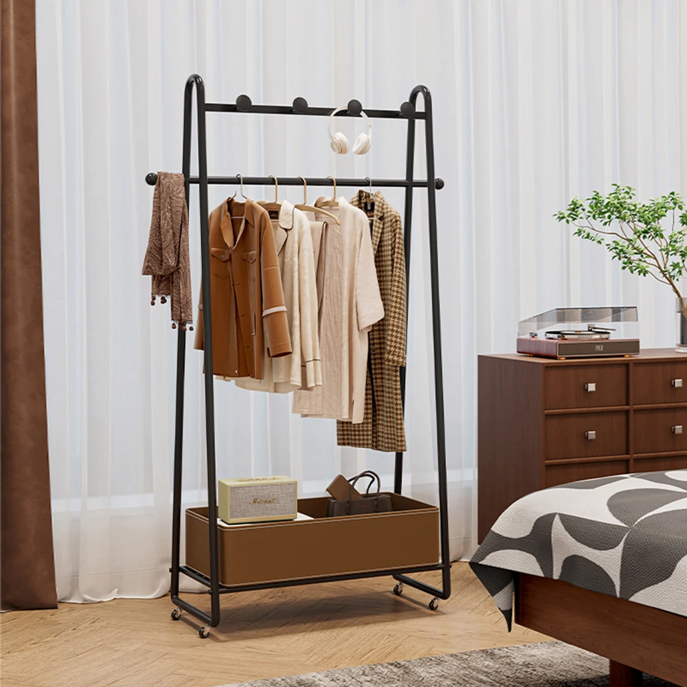 Metal Aesthetic Clothes Rack Place Saving Bedroom Luxury Beautiful Clothes Rack Modern Black Appendiabiti Da Terra Decoration
Metal Aesthetic Clothes Rack Place Saving Bedroom Luxury Beautiful Clothes Rack Modern Black Appendiabiti Da Terra Decoration