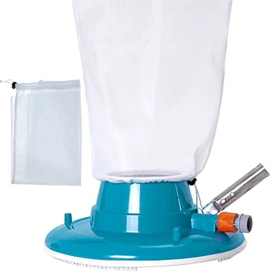 Professional Swimming Pool Leaf Terminator Vacuum - 15" Pool Cleaner Body 8 Pressure Jets 4 Rotating Wheels 3 Perimeter Brushes
Professional Swimming Pool Leaf Terminator Vacuum - 15" Pool Cleaner Body 8 Pressure Jets 4 Rotating Wheels 3 Perimeter Brushes