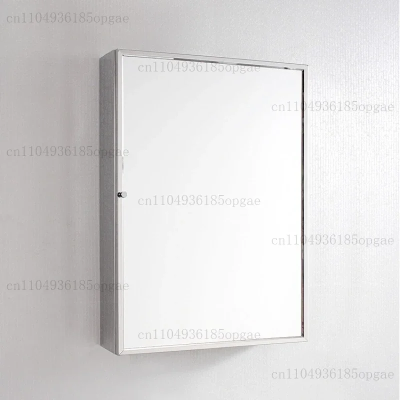 Wall-mounted stainless steel mirror cabinet, simple modern bathroom thickened bathroom mirror cabinet
Wall-mounted stainless steel mirror cabinet, simple modern bathroom thickened bathroom mirror cabinet