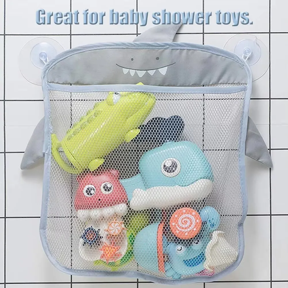 Baby Shower Bath Toys White Baby Kids Toy Storage Mesh with Strong Suction Cups Toy Bag Net Bathroom Organizer for Kids Toddlers
Baby Shower Bath Toys White Baby Kids Toy Storage Mesh with Strong Suction Cups Toy Bag Net Bathroom Organizer for Kids Toddlers
