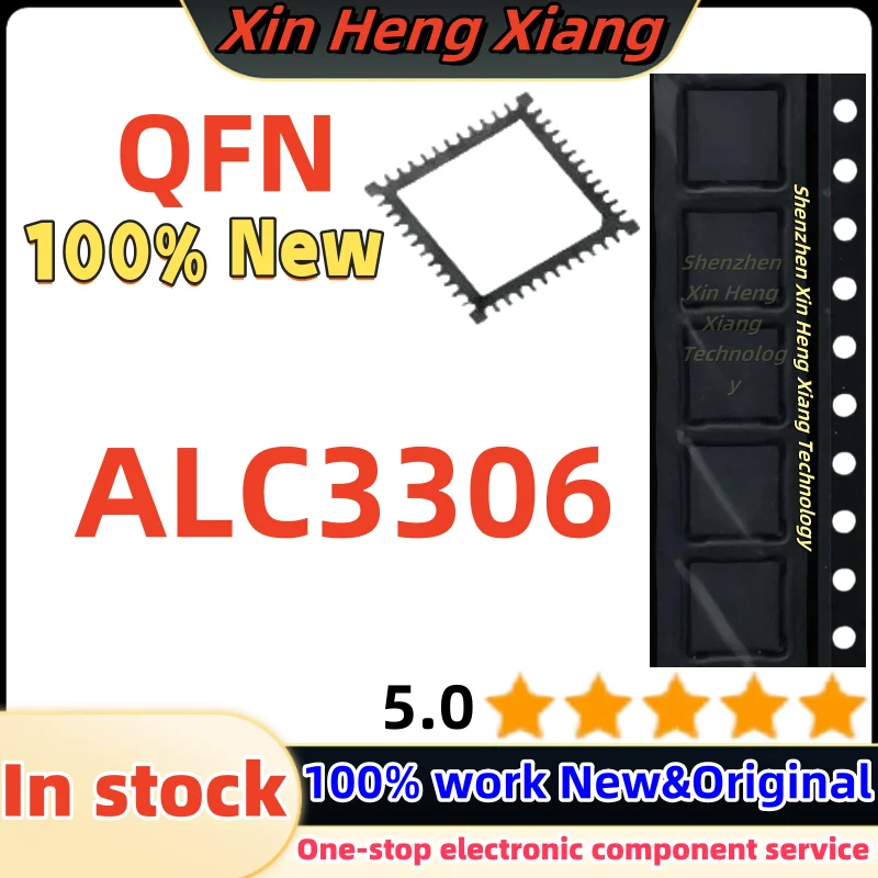 (1pcs) ALC3306 ALC3306-CG ALC3306-VA1-CG QFN-48
(1pcs) ALC3306 ALC3306-CG ALC3306-VA1-CG QFN-48