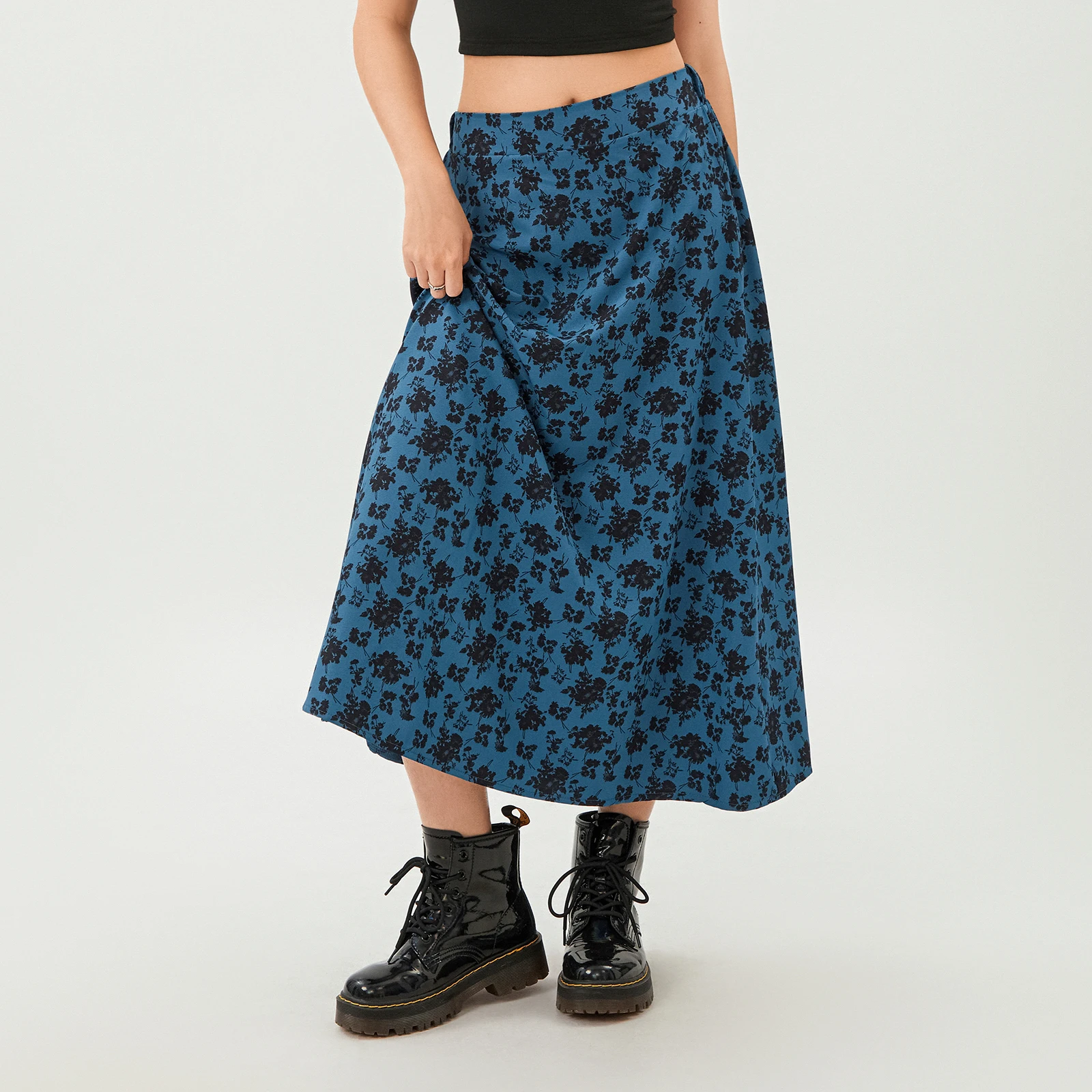 Gaono Women Y2K Vintage Floral Midi Skirt Summer Clothes Elastic High Waist Casual A-Line Skirt Female Clothing Streetwear
Gaono Women Y2K Vintage Floral Midi Skirt Summer Clothes Elastic High Waist Casual A-Line Skirt Female Clothing Streetwear