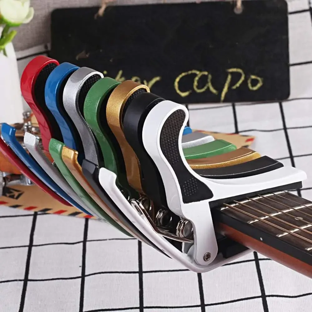 Guitar Capo Quick Change Folk Acoustic Electric Guitar Capo Key Clamp for Guitar Parts Accessories
Guitar Capo Quick Change Folk Acoustic Electric Guitar Capo Key Clamp for Guitar Parts Accessories