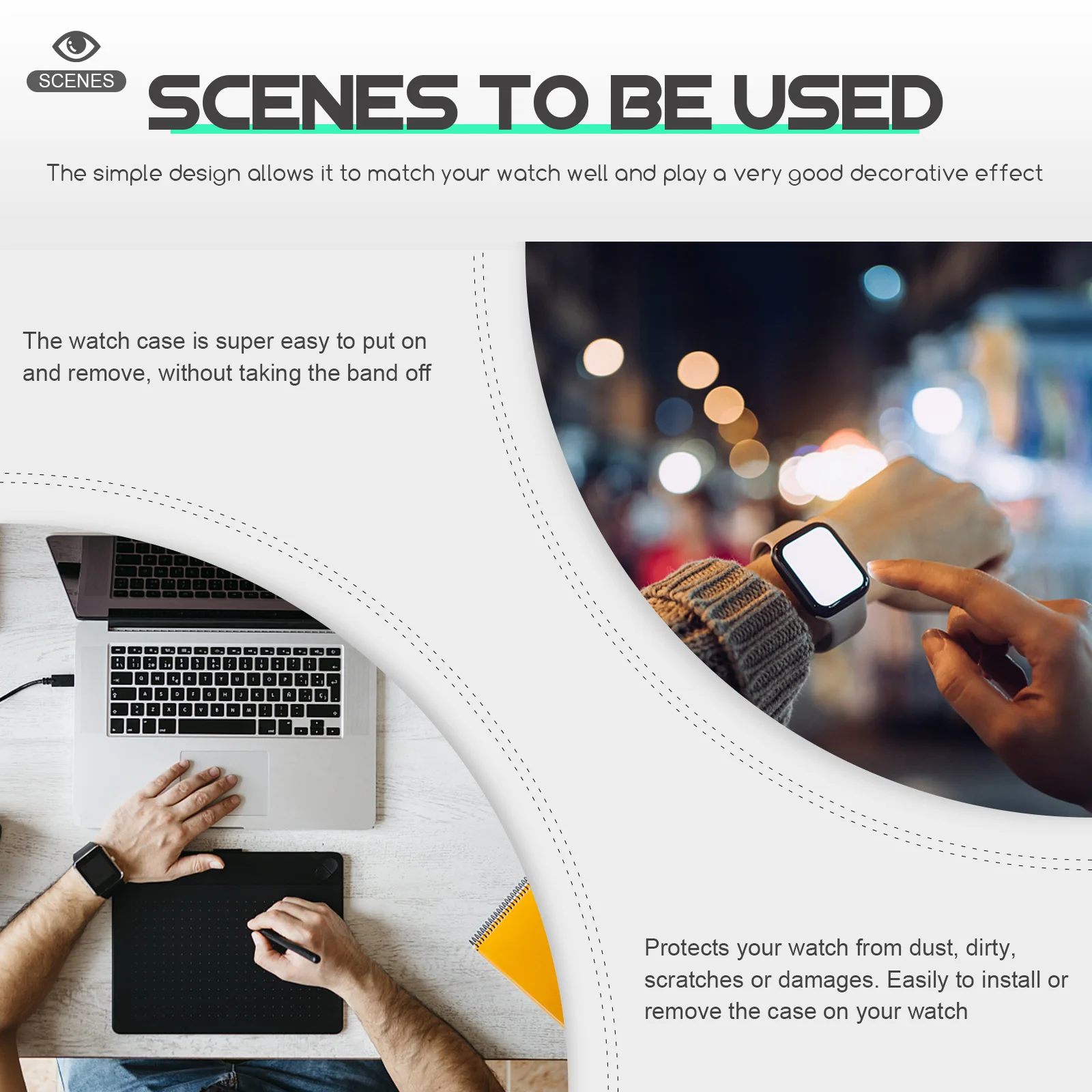 2 Pcs Watch Armor Wristwatch Protector Skin Smartwatch Protection Cover Tempered Glass Screen Shell Case
2 Pcs Watch Armor Wristwatch Protector Skin Smartwatch Protection Cover Tempered Glass Screen Shell Case