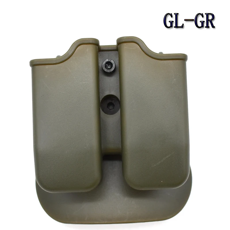 IMI тактическая двойная сумка для магазина Glock 17 Beretta M9 M92 Colt 1911 охотничья универсальная кобура Mager
IMI тактическая двойная сумка для магазина Glock 17 Beretta M9 M92 Colt 1911 охотничья универсальная кобура Mager