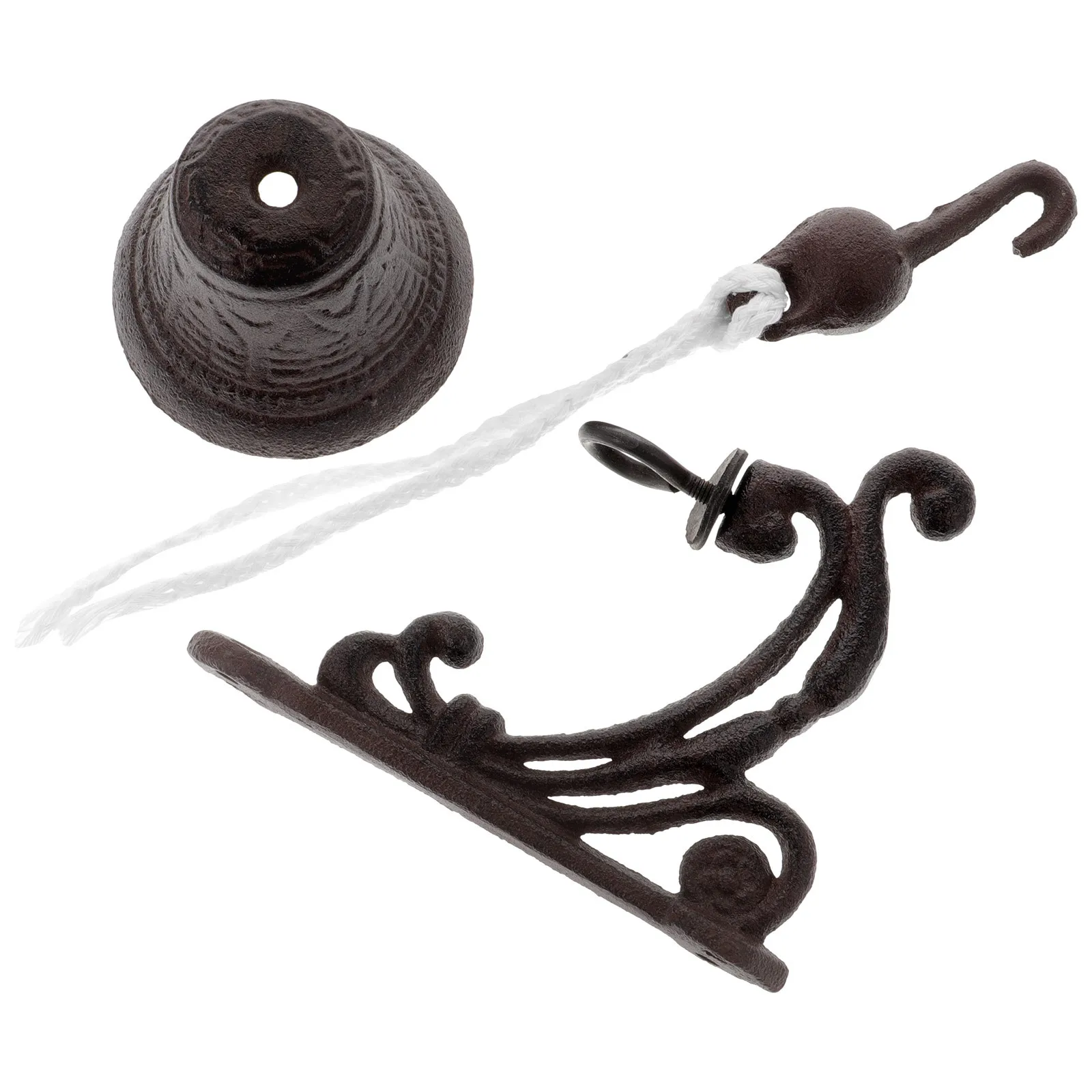 Retro Doorbell Ornament in Iron Material Hand Shaking Wall Mounted Bell for Home Entrance Vintage Style Decorative Door Chime
Retro Doorbell Ornament in Iron Material Hand Shaking Wall Mounted Bell for Home Entrance Vintage Style Decorative Door Chime