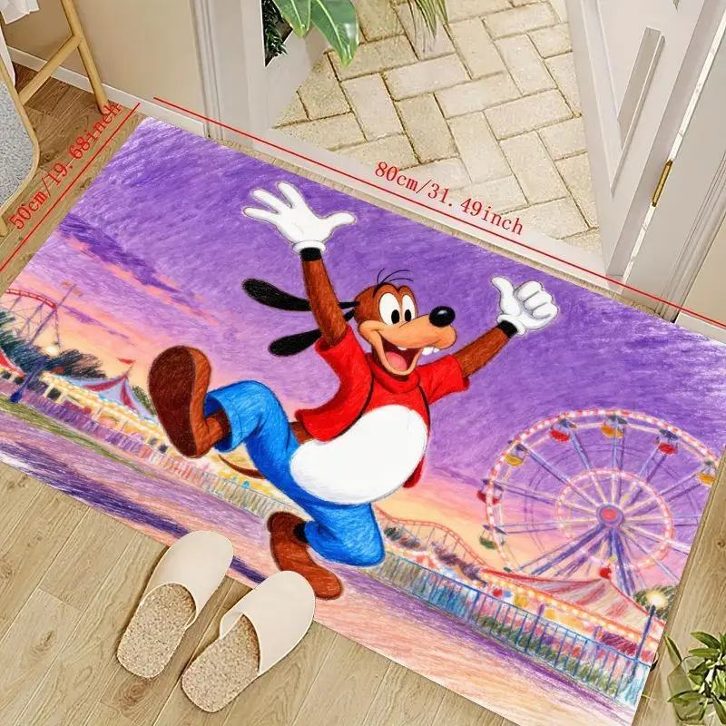 1 шт. приветственный коврик с персонажем мультфильма Гуфи для стильного входа в дом, яркий красочный дизайнерский ковер для гостиной, детской игровой комнаты,
1 шт. приветственный коврик с персонажем мультфильма Гуфи для стильного входа в дом, яркий красочный дизайнерский ковер для гостиной, детской игровой комнаты,