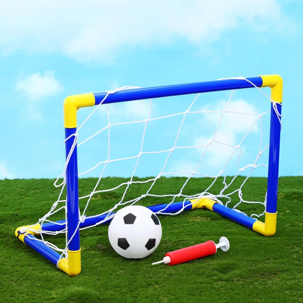 Folding Mini Football Soccer Ball Plastic Removable Goal Post Net Set High-strength Kids Indoor Outdoor Child Toy Birthday Gift
Folding Mini Football Soccer Ball Plastic Removable Goal Post Net Set High-strength Kids Indoor Outdoor Child Toy Birthday Gift