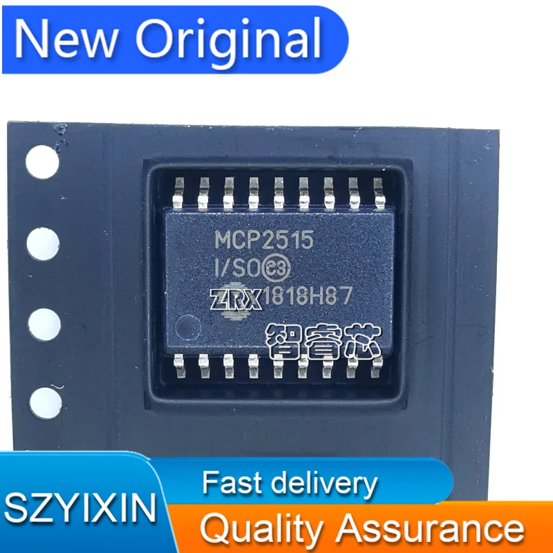 5 шт./лот, новый оригинальный сетевой контроллер MCP2515-ISO, контроллер шины SOP18
5 шт./лот, новый оригинальный сетевой контроллер MCP2515-ISO, контроллер шины SOP18