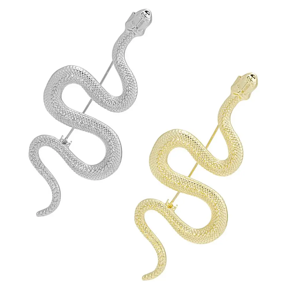 2 Pcs Snake Brooch Lapel Pin for Backpacks Decoration Badge Suit Collar Cloak Badges Bags
2 Pcs Snake Brooch Lapel Pin for Backpacks Decoration Badge Suit Collar Cloak Badges Bags